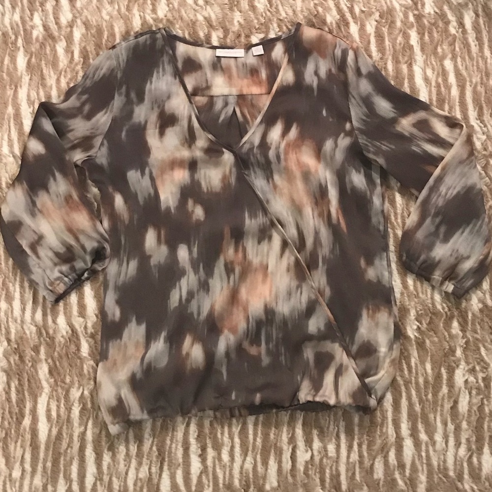 New York & Co Chiffon Top